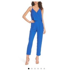 Beautiful cobalt dressy jumpsuit